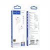 Hoco M113 Clear Universal Digital Earphones with Microphone για Apple Lightning, Λευκό