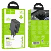 Hoco N50 Scenery PD45W (2C1A) φορτιστής EU Plug μαύρο