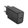 Hoco N60 Gentle Single Port PD20W Φορτιστής (EU) Μαύρο