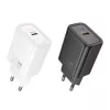 Hoco N60 Gentle Single Port PD20W Charger (EU) Λευκό