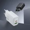 Hoco N61 Gentle PD20W+QC3.0 φορτιστής (EU) λευκό