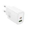 Hoco N61 Gentle PD20W+QC3.0 φορτιστής (EU) λευκό