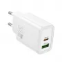 Hoco N63 Gentle PD30W+QC3.0 Φορτιστής (EU) Λευκό