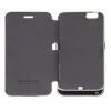 Hoco Ultra Thin Θήκη Μπαταρίας 3000mAh με Θήκη Δέρματος για Apple iPhone 6/6S Μαύρο