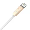 Hoco Universal UCL01 Καλώδιο Πολλαπλών Λειτουργιών Apple + Micro USB, Χρυσό, 1m