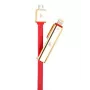 HOCO Universal UPL14 Σειρά Lipstick Καλώδιο Φόρτισης 2 σε 1 (Apple Lightning + Micro USB) Κόκκινο