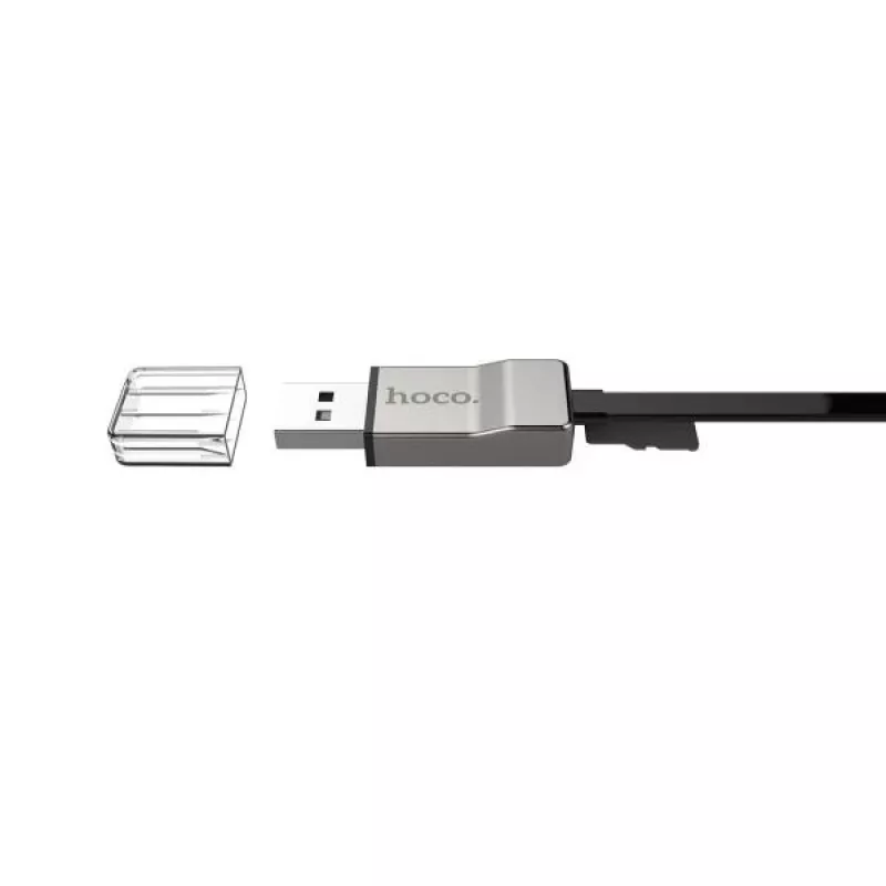 Hoco Universal UPM06 Τριπλός Αναγνώστης Micro USB OTG Καρτών Μαύρο
