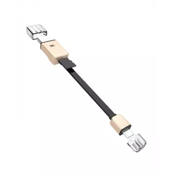 Hoco Universal UPM06 Triple Reader Micro USB OTG Hub Αναγνώστης καρτών - Χρυσό