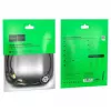 HOCO US07 General Pure Copper Flat Καλώδιο Δικτύου (1m) Μαύρο