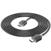 Hoco US08 Καλώδιο HDMI 2.0 3m Μαύρο 4K HDR Επιχρυσωμένο
