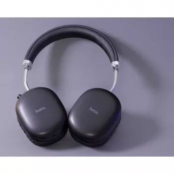 Hoco W35 Max Ασύρματα Over-Ear Ακουστικά Μαύρα