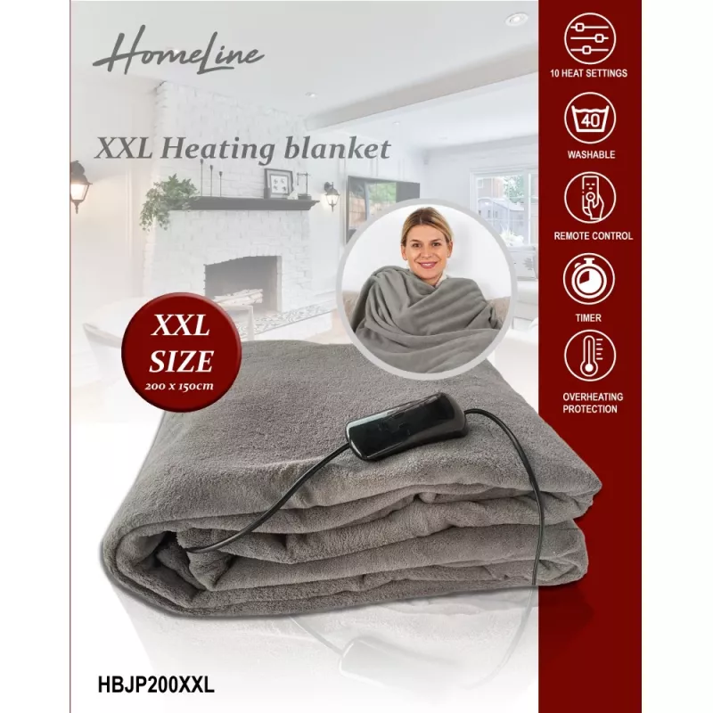 Homeline HBJP200XXL ηλεκτρική κουβέρτα