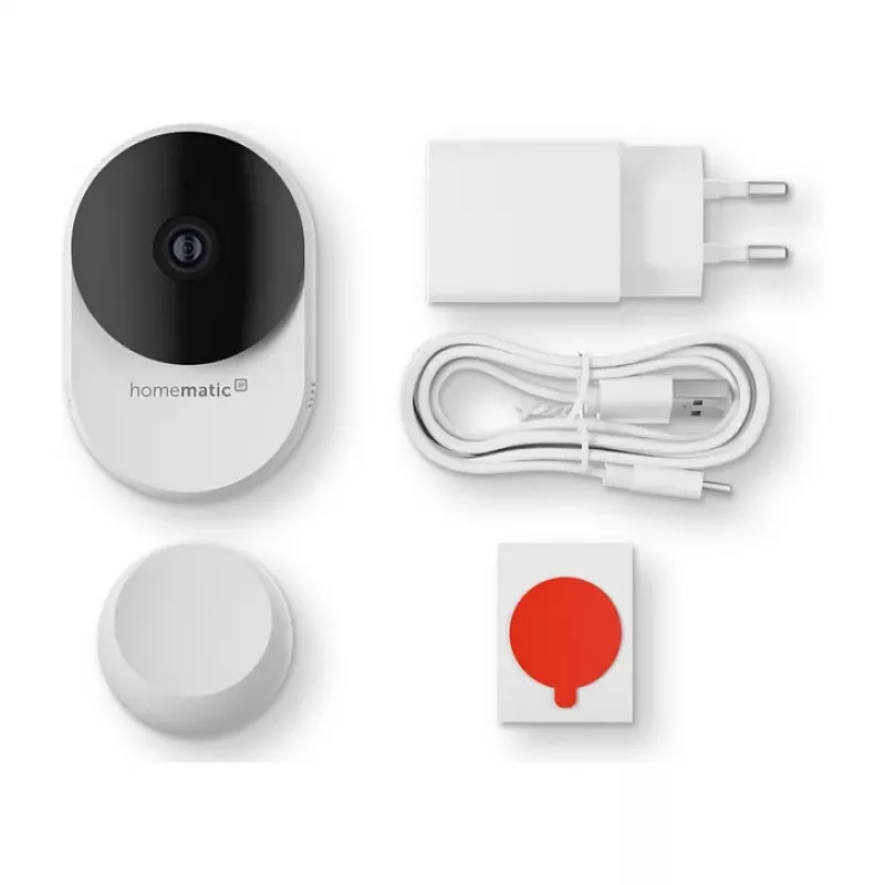 Homematic IP κάμερα εσωτερικού χώρου basic HmIP-CI-B, 3 MP, Wi-Fi, λευκό/μαύρο