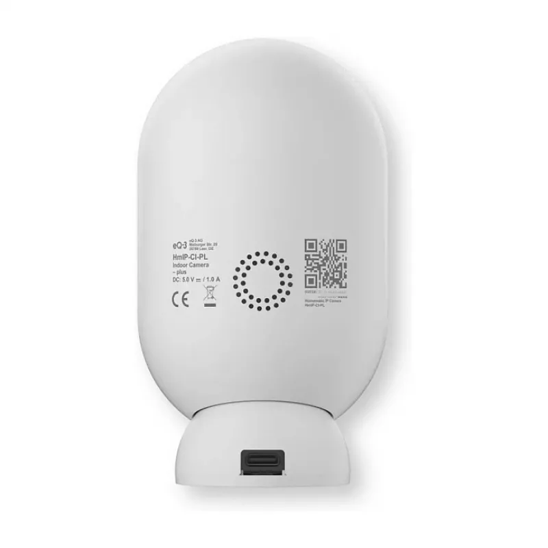 Homematic IP Indoor Camera plus (HmIP-CI-PL) - 4MP WLAN κάμερα ασφαλείας, λευκό