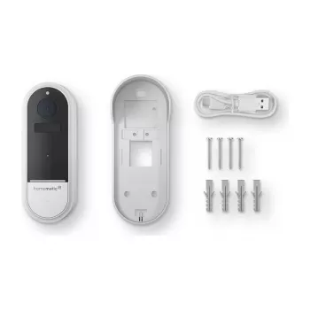 Homematic IP Βιντεοκουδούνι HmIP-CODB, 3 MP, Wi-Fi, Λευκό