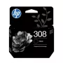 HP 308 Γνήσιο Μελανοδοχείο, Μαύρο, 160 Σελίδες, Blister (7FP21UE#30A)