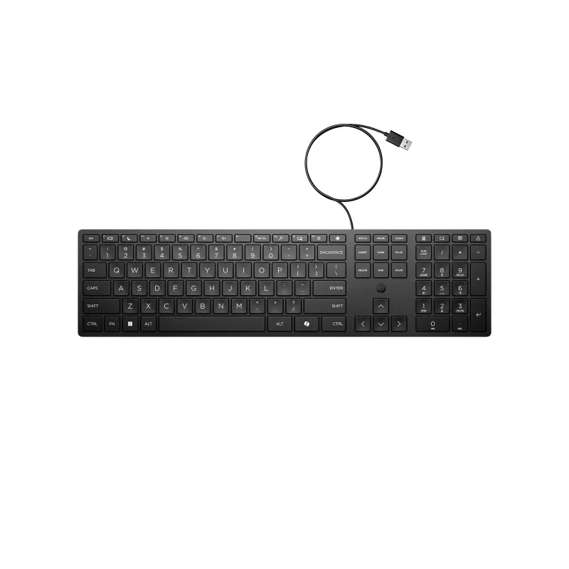 HP 320K Ενσύρματο πληκτρολόγιο SmartBuy (EN) - μαύρο - QWERTY - USB