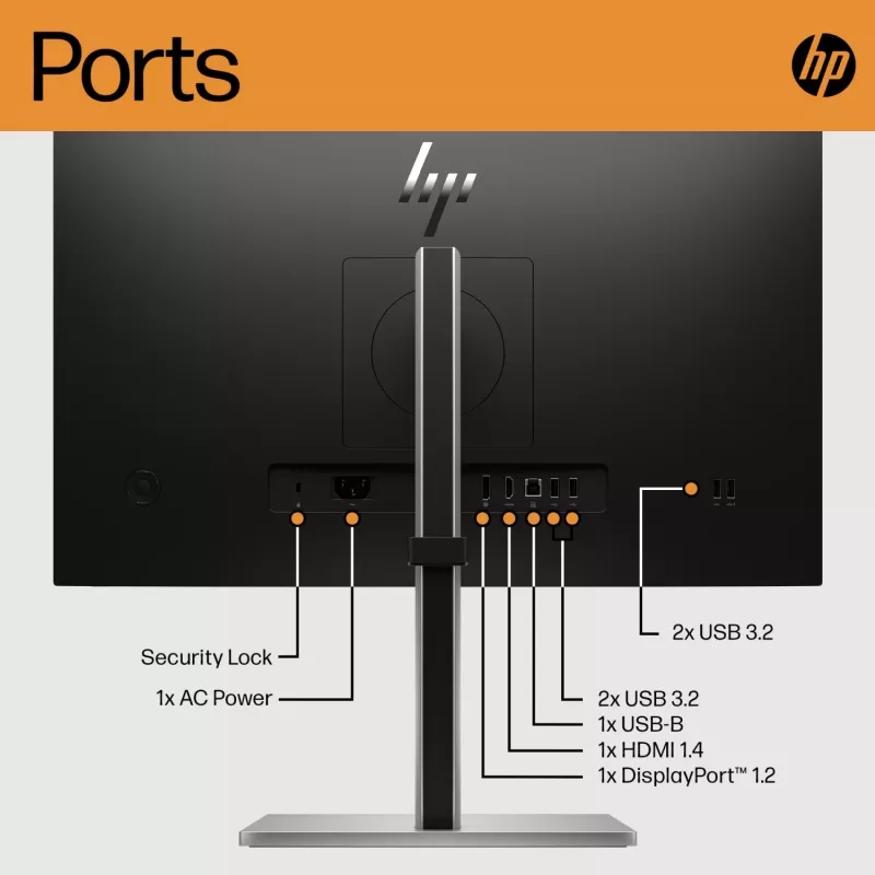 HP E24 G5 Οθόνη (ανακατασκευασμένο)