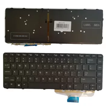 HP EliteBook Folio 1040 G3 Πληκτρολόγιο με οπίσθιο φωτισμό (844423-001)