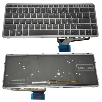 HP EliteBook Folio 1040 Ανταλλακτικό πληκτρολόγιο, Αγγλικά ΗΠΑ, χωρίς οπίσθιο φωτισμό