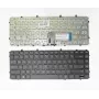 HP Envy 4-1000 Σειρά Ανταλλακτικό πληκτρολόγιο - Σκανδιναβικό layout, φωτιζόμενο, μαύρο, με πλαίσιο