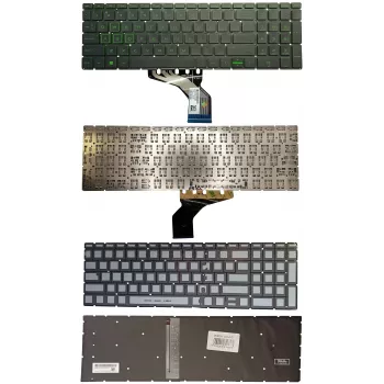 HP Pavilion 15-DK0031NA Πληκτρολόγιο, με οπίσθιο φωτισμό, US-Layout