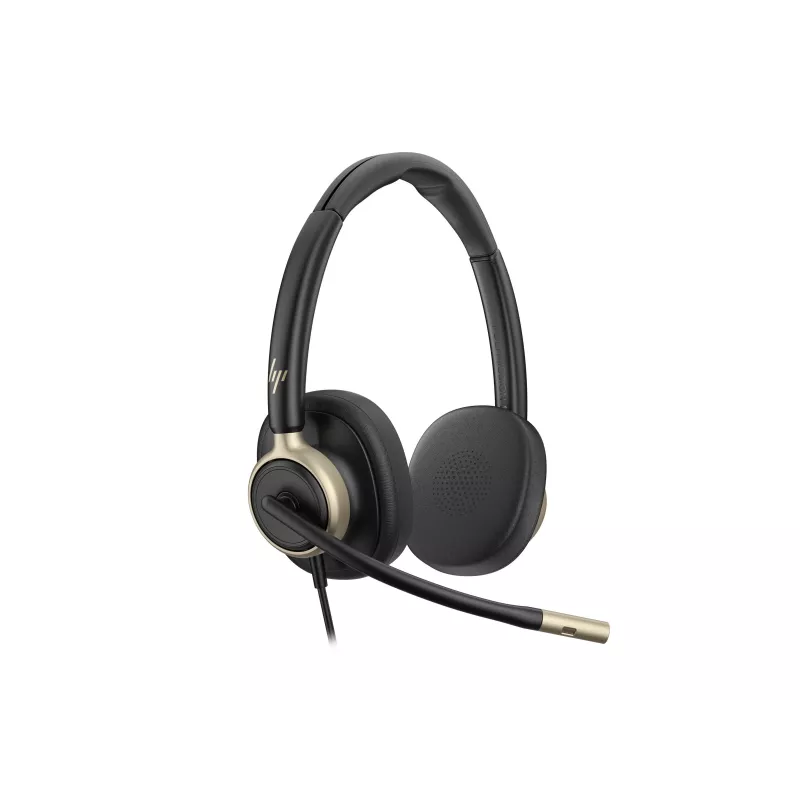HP Poly Mission 825 Στερεοφωνικό headset USB με καλώδιο, ενεργή ακύρωση θορύβου