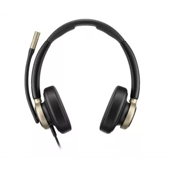 HP Poly Mission 825 ενσύρματο στερεοφωνικό USB headset με ANC - μαύρο