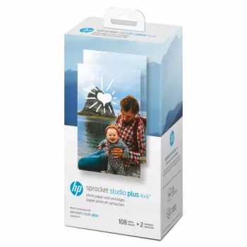 HP Sprocket Studio Plus φωτογραφικό χαρτί 4x6 (108 φύλλα) - γυαλιστερό