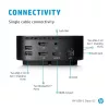HP USB-C Dock G5 (5TW10AA) Σταθμός Σύνδεσης, Μαύρο