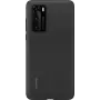 Huawei P40 Θήκη Σιλικόνης Μαύρη