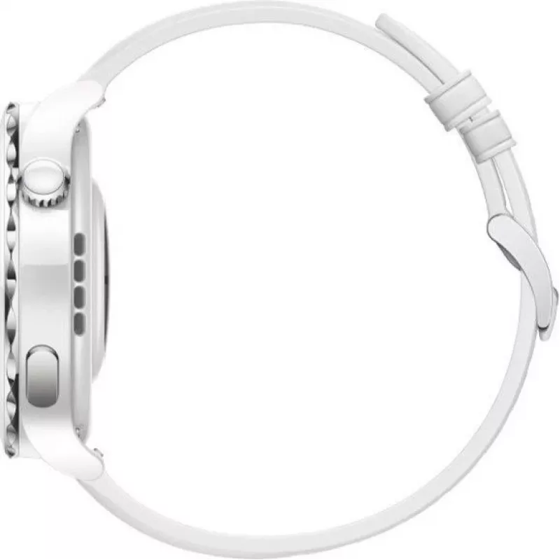 Huawei Watch GT 3 Pro 43mm Δερμάτινο Λουράκι Λευκό