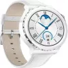 Huawei Watch GT 3 Pro 43mm Δερμάτινο Λουράκι Λευκό