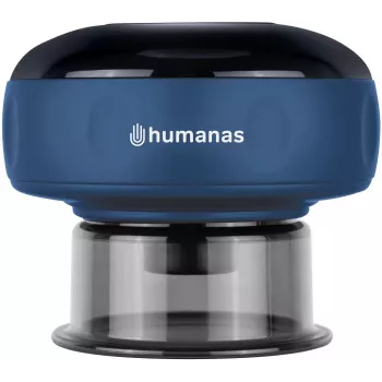 Humanas BB01 κεφαλή βεντούζας σιλικόνης μπλε