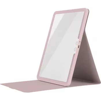 Humanas HS-ML02 LED Καθρέφτης Μακιγιάζ με Φωτισμό - Ροζ