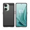 Hurtel Carbon Θήκη σιλικόνης για OnePlus Ace 2V / OnePlus Nord 3 - μαύρο