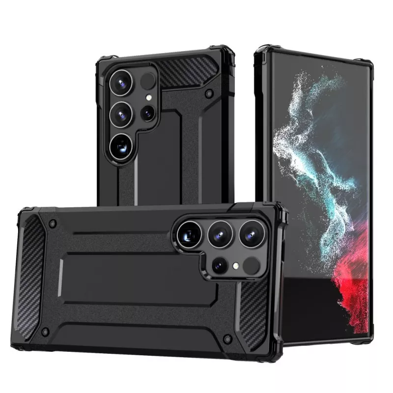 Hurtel Hybrid Armor Θήκη για Apple iPhone 15 Pro - Μαύρο