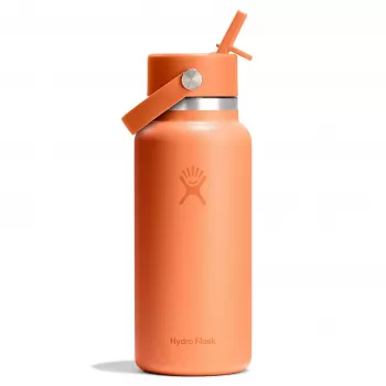 Hydro Flask 946ml Wide Flex Straw Cap 32OZ Nectar πορτοκαλί