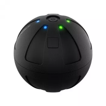Hyperice Hypersphere Go Mini δονούμενη μπάλα μασάζ (μαύρο)