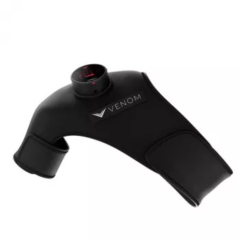 Hyperice Venom ζώνη μασάζ ώμου για τον δεξιό ώμο με θερμότητα και δόνηση