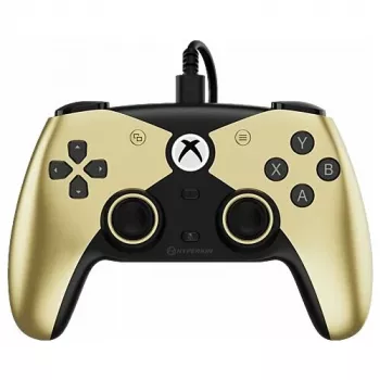 Hyperkin The Competitor ενσύρματο χειριστήριο για Xbox Series X|S, Xbox One και PC, χρυσό