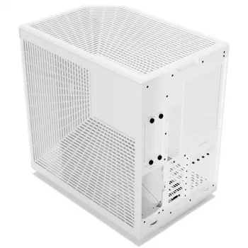 HYTE Y70 Touch κουτί Mid-Tower, λευκό, οθόνη LCD αφής 14,1 ιντσών, tempered glass, E-ATX/ATX/mATX/Mini-ITX