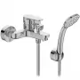 Ideal Standard BC706AA Cerafine O Μπαταρία νιπτήρα, Χρώμιο, Επιτοίχια, Αναμικτής μονού μοχλού