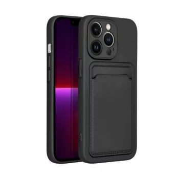 iLike Apple Card Cover Θήκη για iPhone 14 Pro 6,1 ίντσες Μαύρο