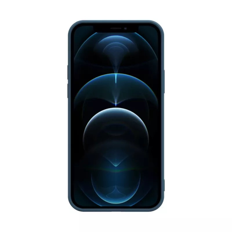 iLike Apple iPhone 12 Pro Max Nano Silicone Θήκη Midnight Blue