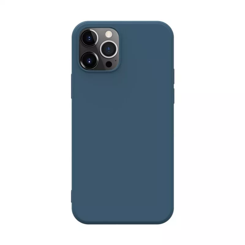 iLike Apple iPhone 12 Pro Max Nano Silicone Θήκη Midnight Blue