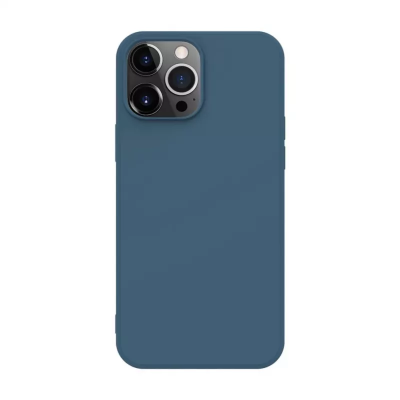 iLike Apple iPhone 13 Pro Max Θήκη σιλικόνης Nano Midnight Blue