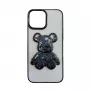 iLike Apple iPhone 13 θήκη σιλικόνης Print Desire Bear μαύρη
