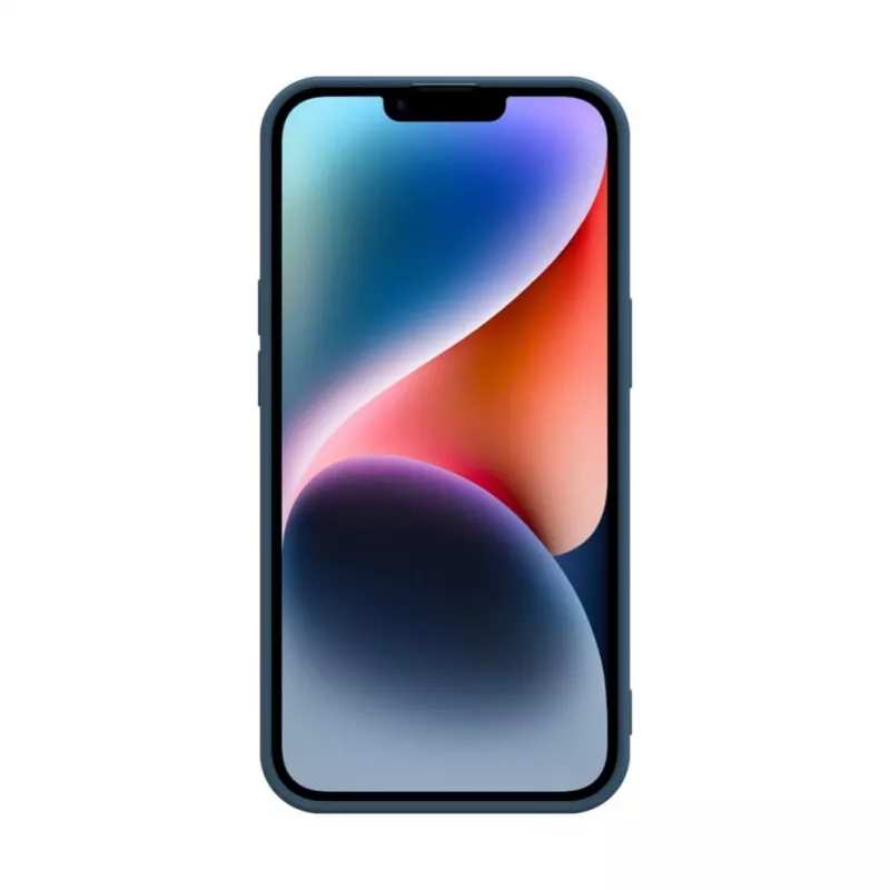 iLike Apple iPhone 14 Θήκη σιλικόνης Nano Midnight Blue