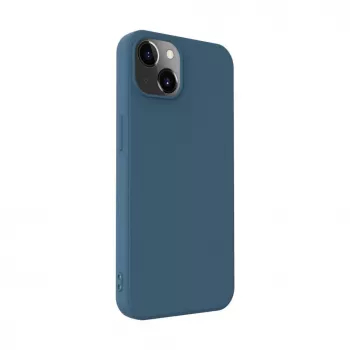 iLike Apple iPhone 14 Θήκη σιλικόνης Nano Midnight Blue